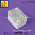 IP65 waterproof enclosure plastic waterproof enclosure box for electronic abs junction box PWP159T with size 110*80*70mm